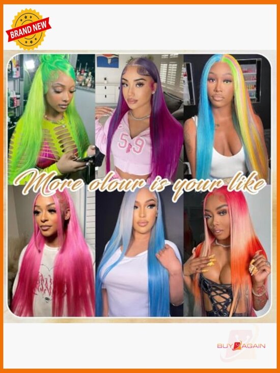 30 Inch 613 Lace Front Wig Human Hair Straight 13x6 HD Lace Pre Plucked 200 main image 6